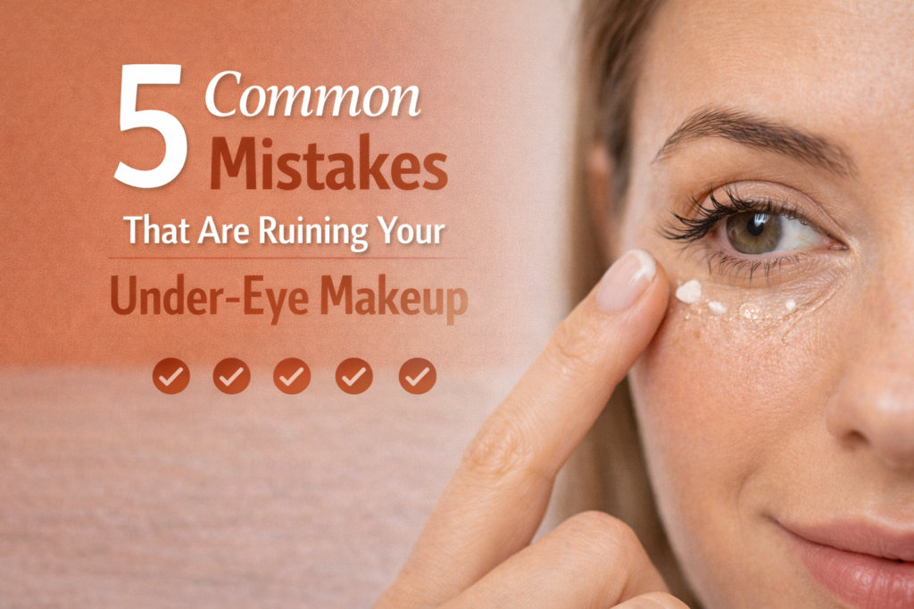 5 Common Mistakes That Are Ruining Your Under-Eye Makeup