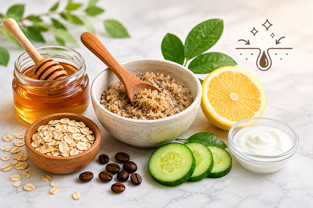 Best Natural Ingredients for a Blackhead-Fighting Scrub