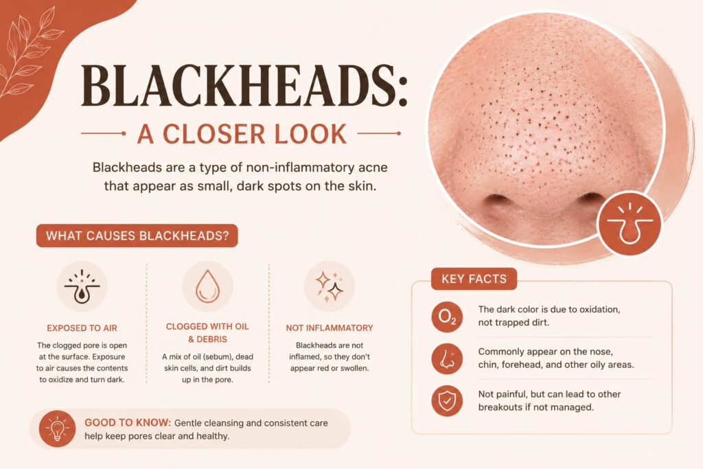 blackheads A closer look
