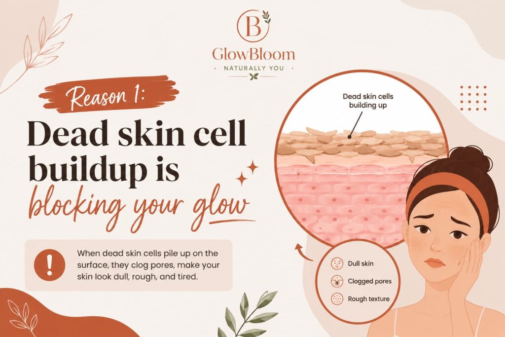 Dead Skin Cell Buildup Is Blocking Your Glow
