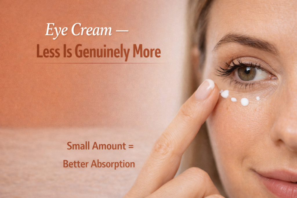 Eye Cream — Less Is Genuinely More