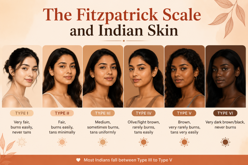 The Fitzpatrick Scale and Indian Skin