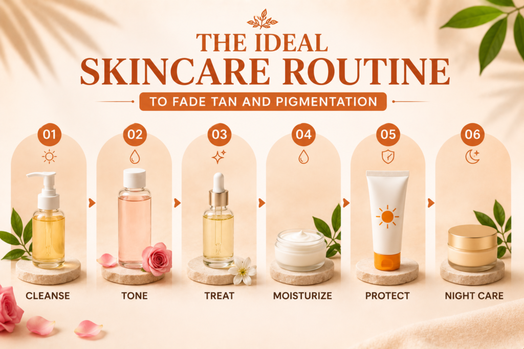 The ideal skincare routine