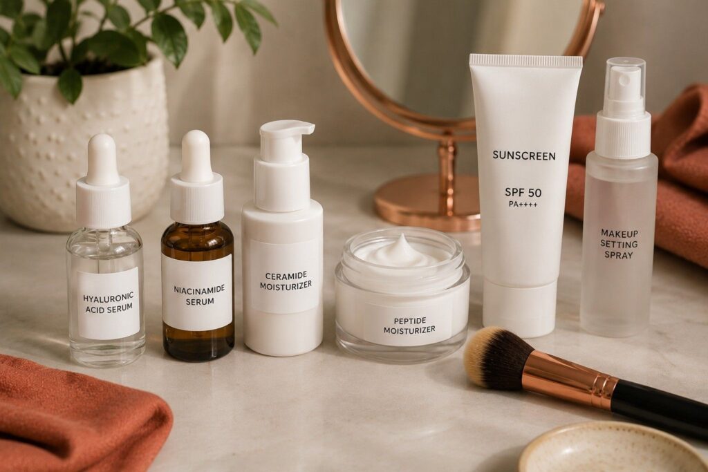Use Skincare Ingredients That prolong the Life of Your Foundation