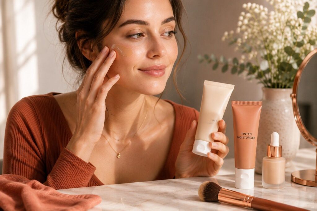 Try Skin Tints and Tinted Moisturisers on Low-Makeup Days