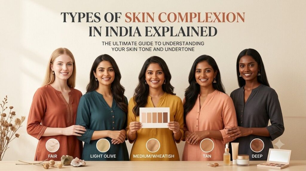 Types of Skin Complexion in India Explained