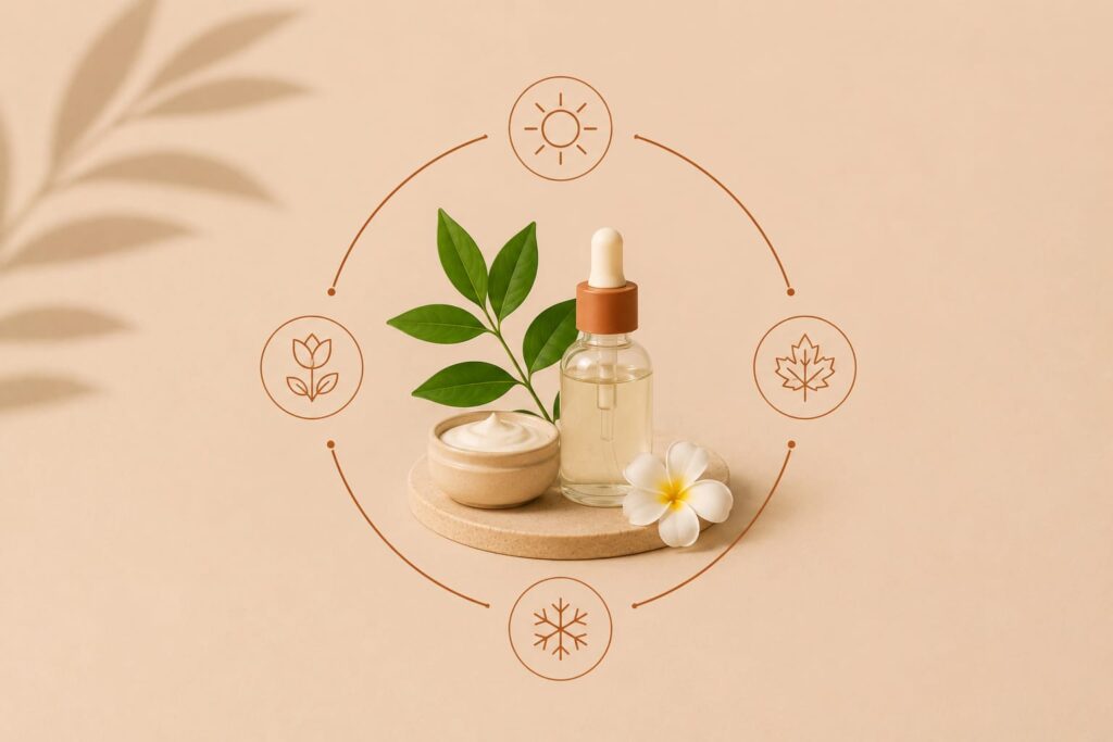 Seasonal Natural Skincare Tips