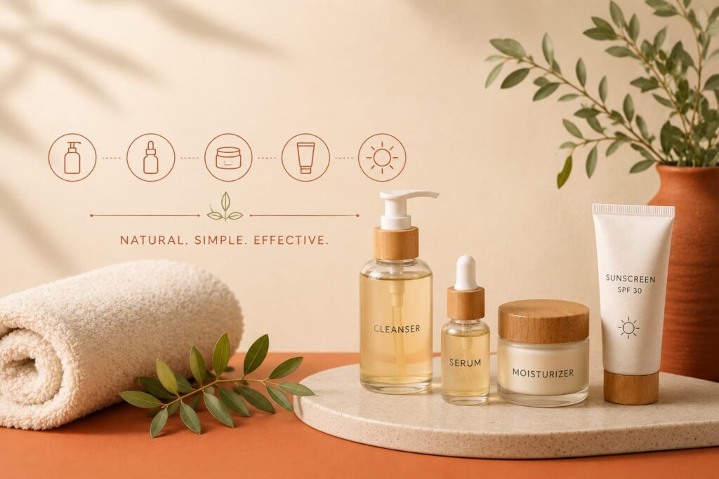 Step-by-Step Natural Skincare Routine for Healthy Skin