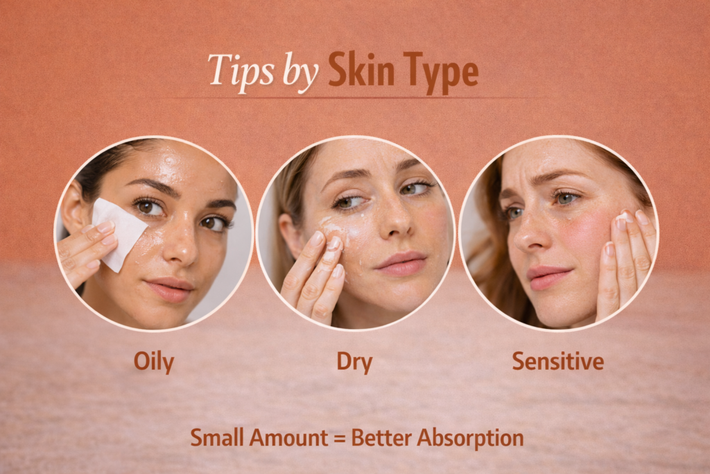 Tips by Skin Type