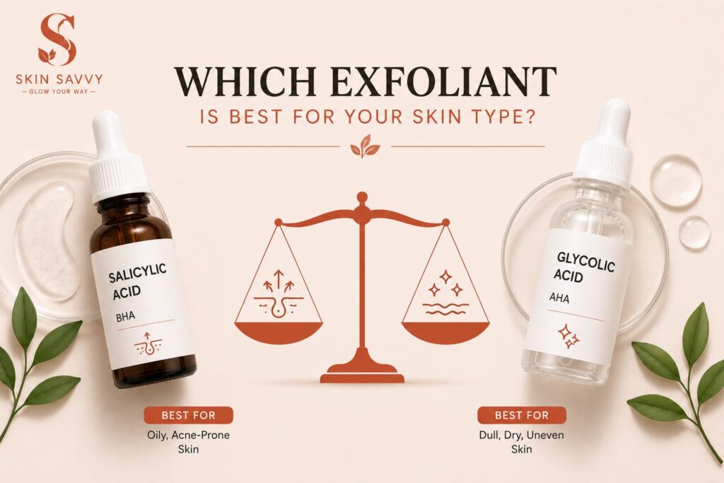 which exfoliant is best for your skin type