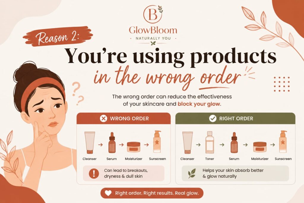 You're Using Products in the Wrong Order