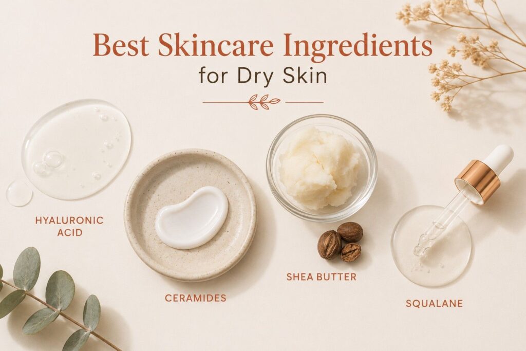 Best Skincare Ingredients for Dry Skin