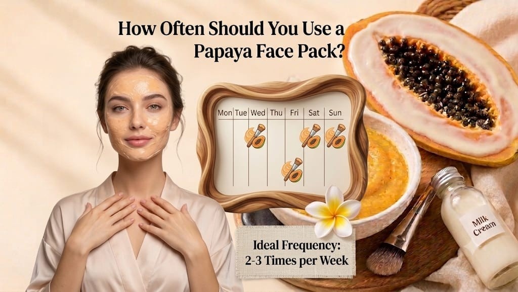 How Often Should You Use a Papaya Face Pack?