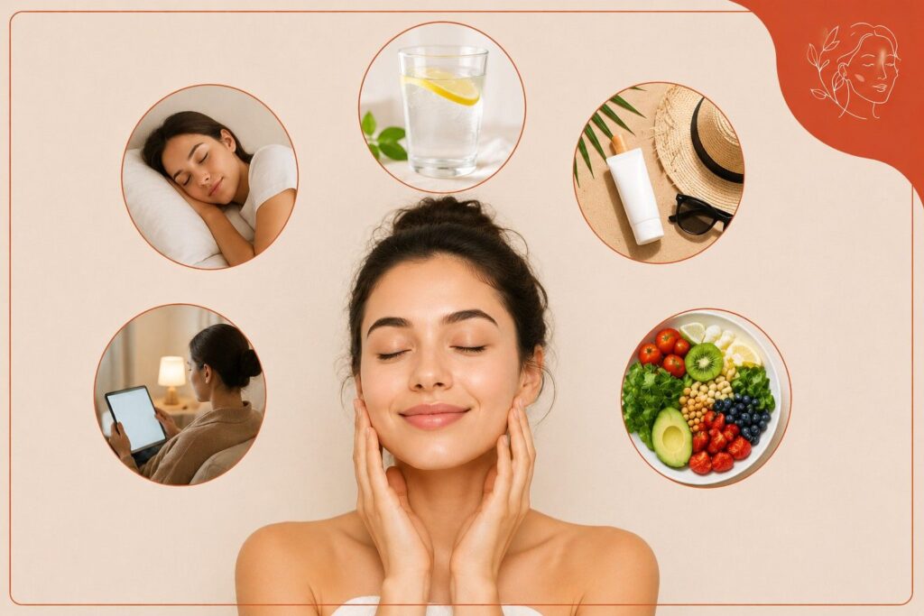 Lifestyle Changes That Make a Real Difference Sleep: The Single Most Important Factor Hydration: Inside and Out Sun Protection Reduce Screen Time and Eye Strain Diet for Brighter Under-Eyes