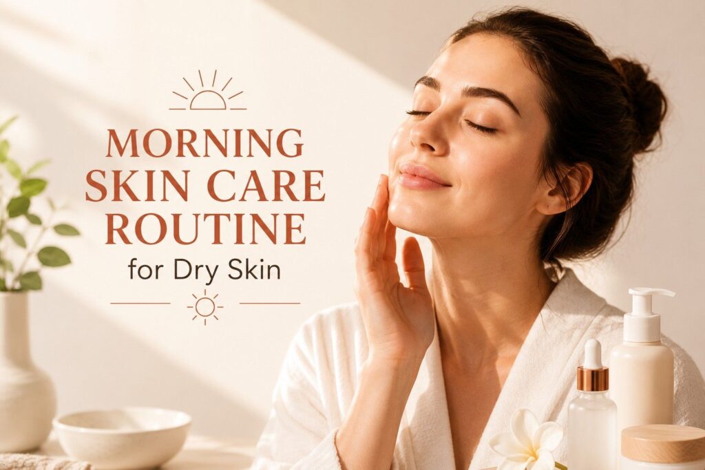 Morning Skin Care Routine for Dry Skin