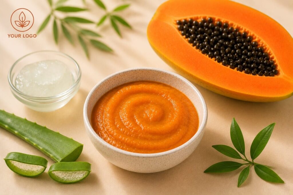 Papaya & Aloe Vera Face Pack 
