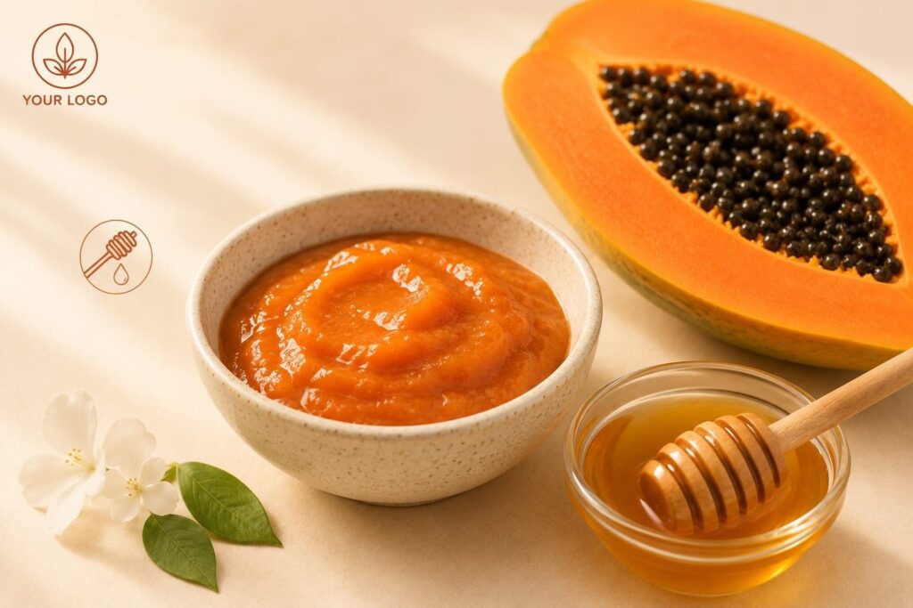 Classic Papaya & Honey Face Pack