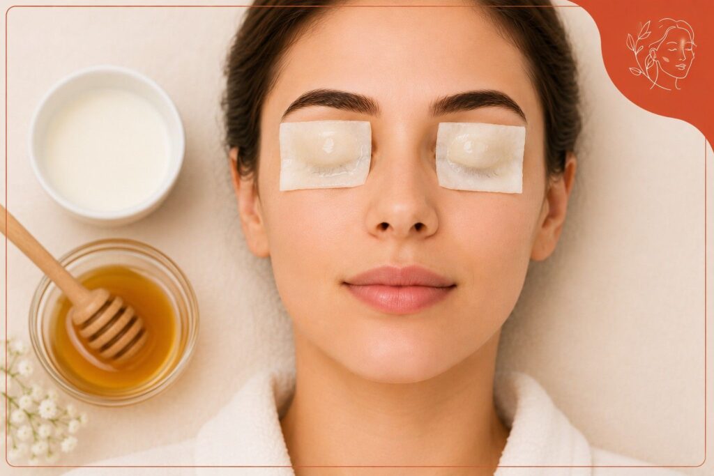 Raw Milk and Honey Compress