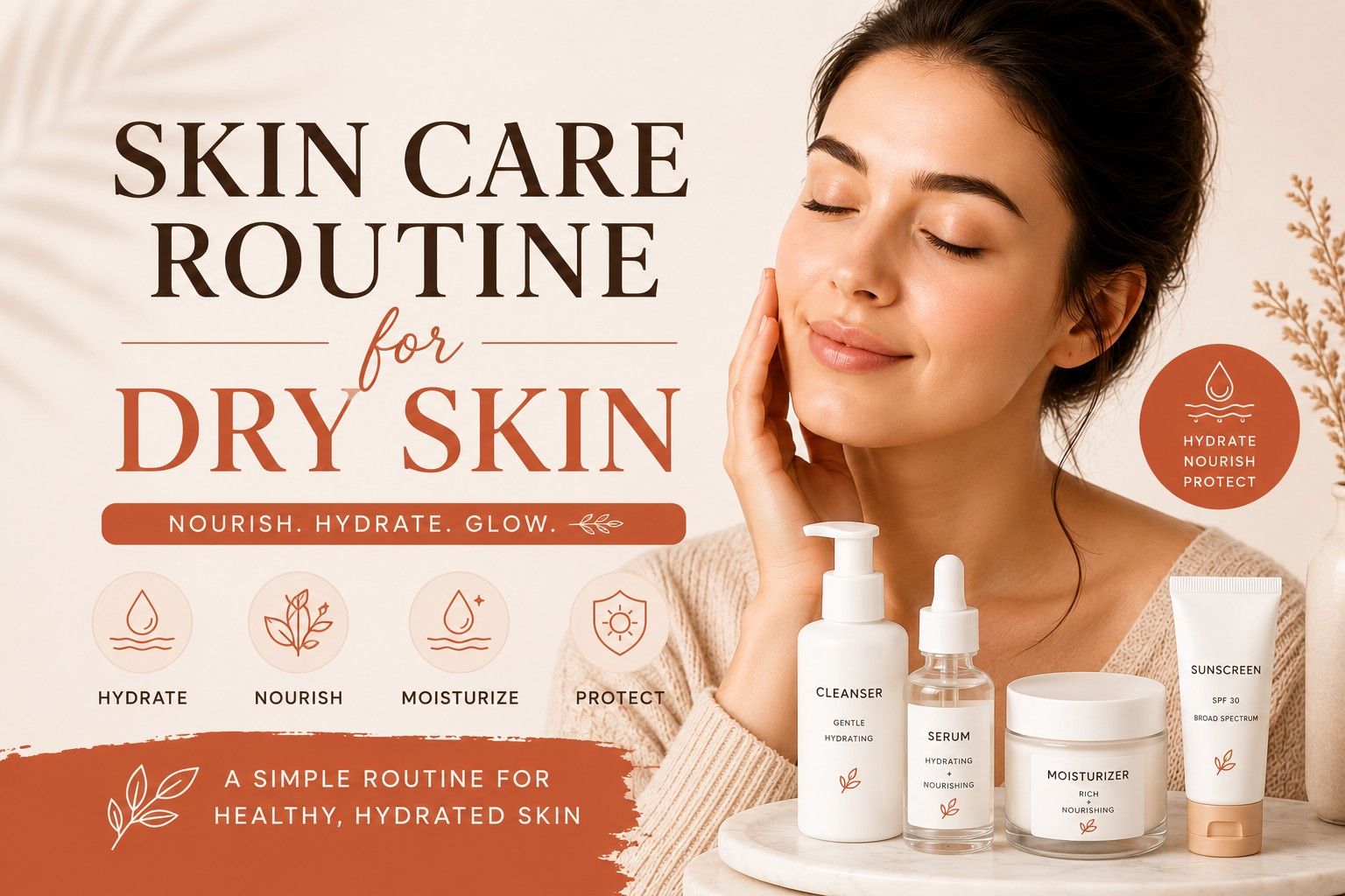 Skin Care Routine for Dry Skin