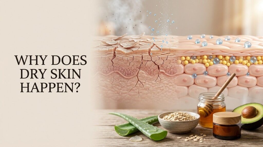 Why Does Dry Skin Happen? Understanding the Root Cause