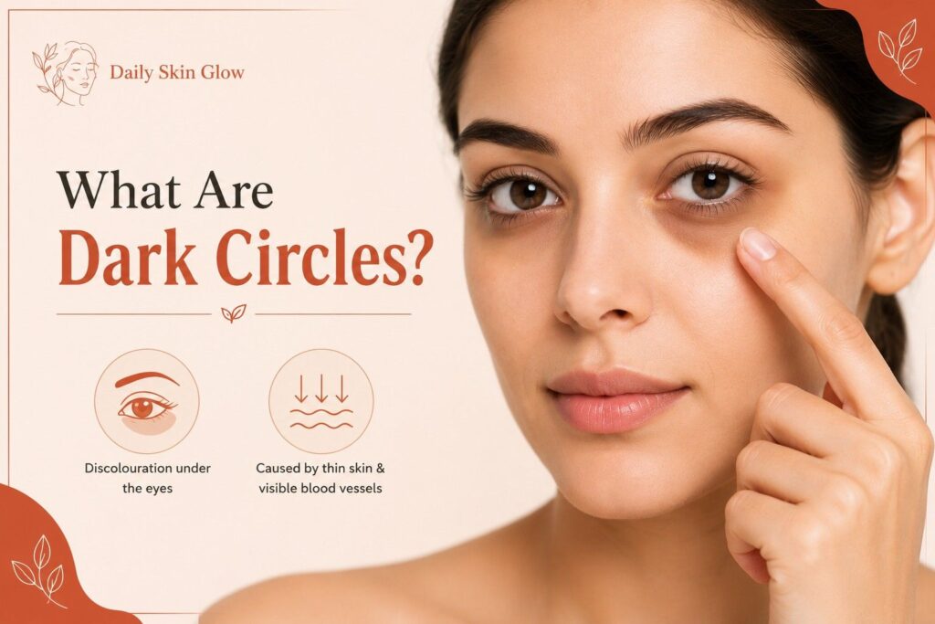 What are dark circles?