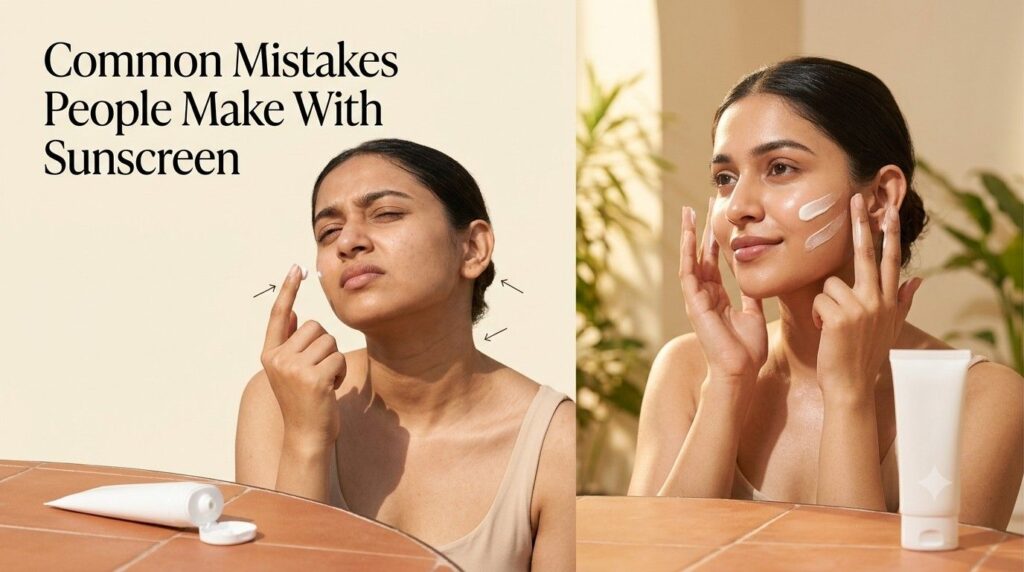 Common Mistakes People Make With Sunscreen