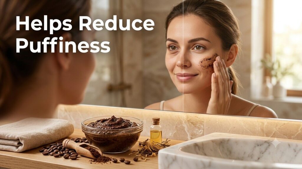 3. Helps Reduce Puffiness