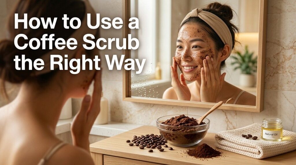 How to Use a Coffee Scrub the Right Way