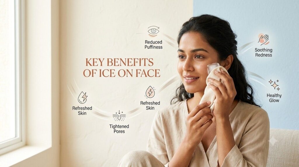 Key Benefits of Ice on Face