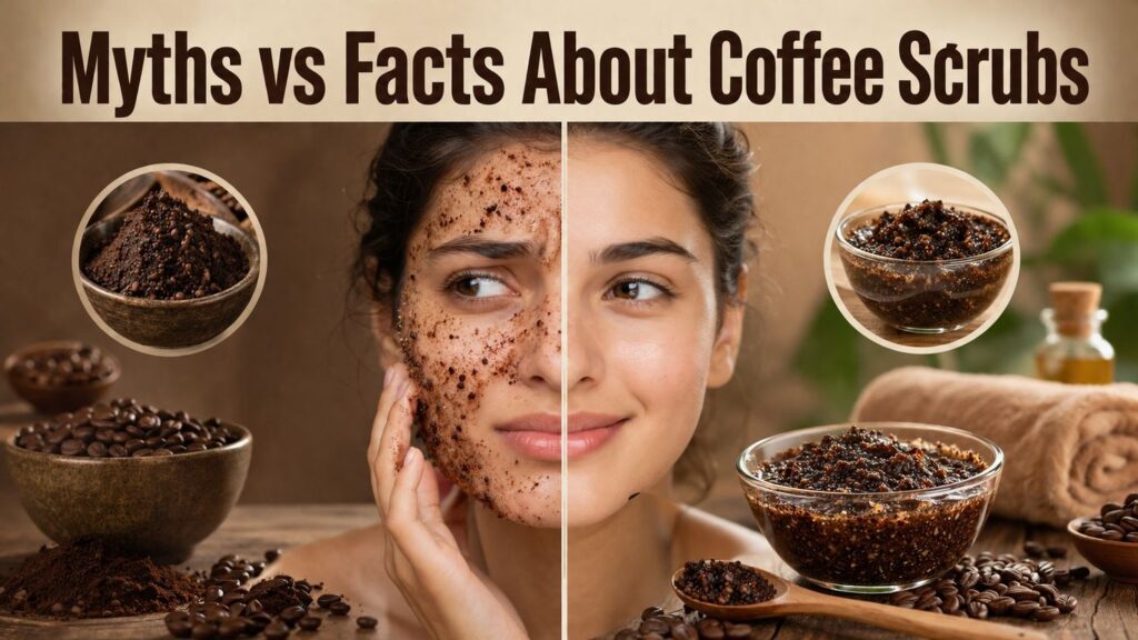 Myths vs Facts About Coffee Scrubs