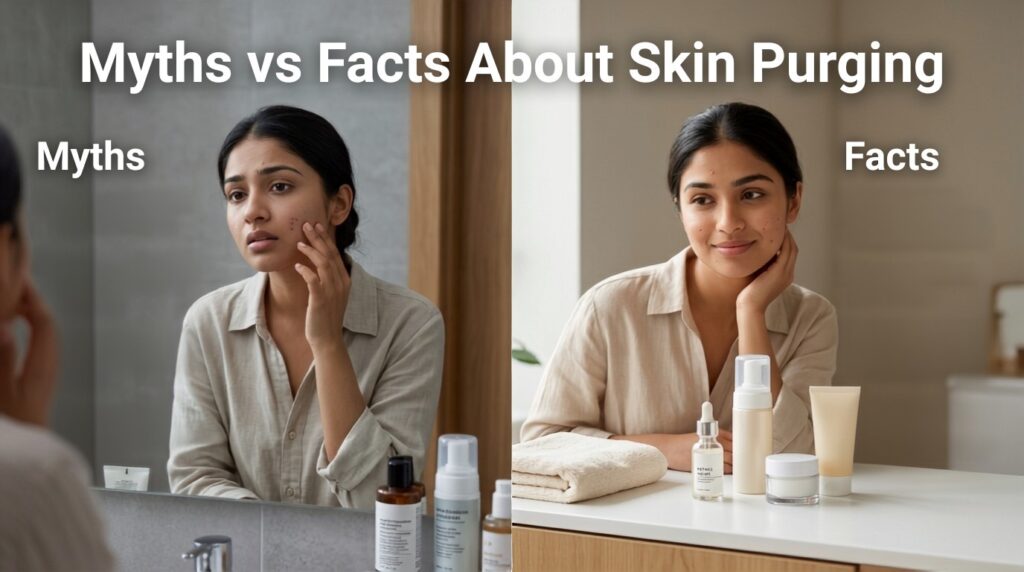 Myths vs Facts About Skin Purging