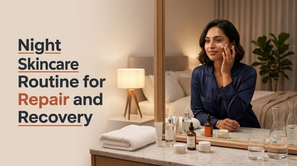 Night Skincare Routine for Repair and Recovery