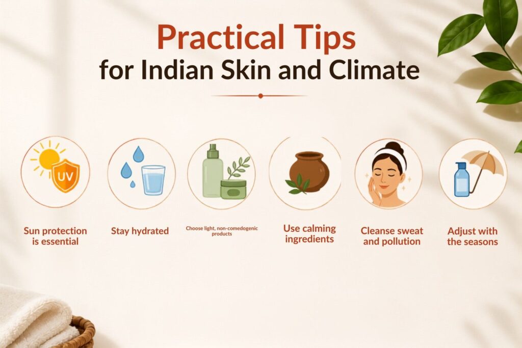 Practical Tips for Indian Skin and Climate