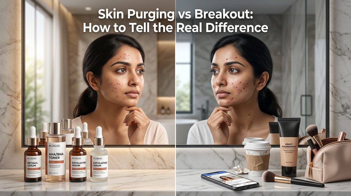 Skin Purging vs Breakout How to Tell the Real Difference