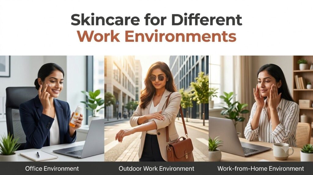 Skincare for Different Work Environments