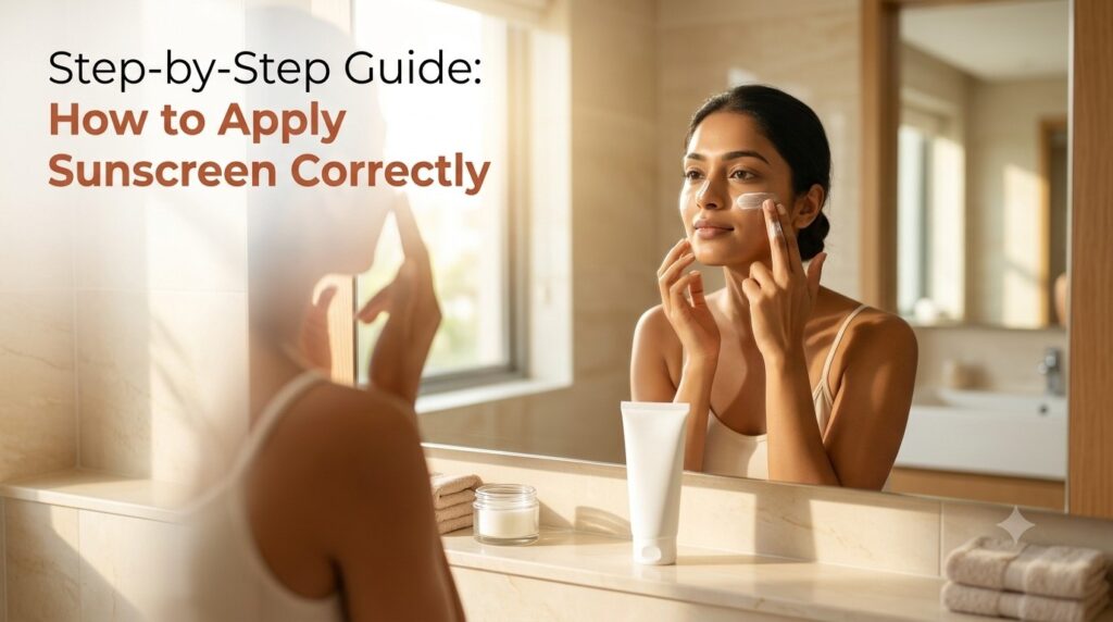 Step-by-Step Guide: How to Apply Sunscreen Correctly