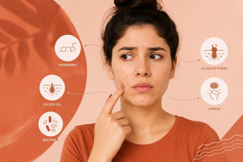 What Actually Causes Pimples — and Why It Matters