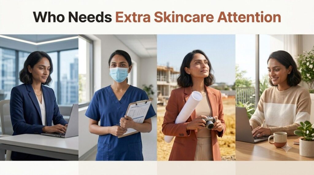 Who Needs Extra Skincare Attention